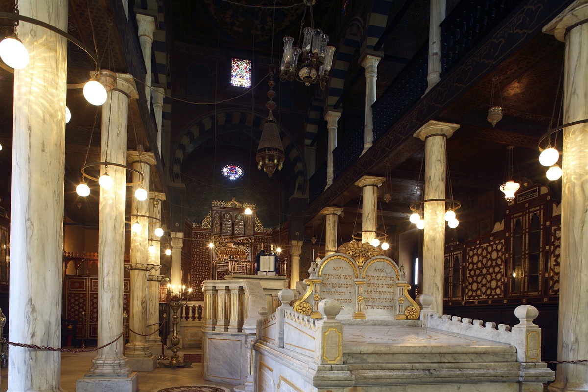 Hanging Church Ben Ezra synagoge