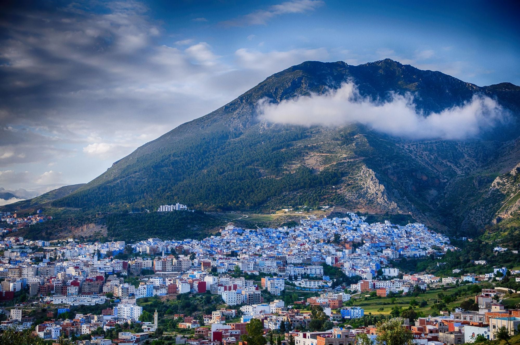 Mountain scenery of the Rif